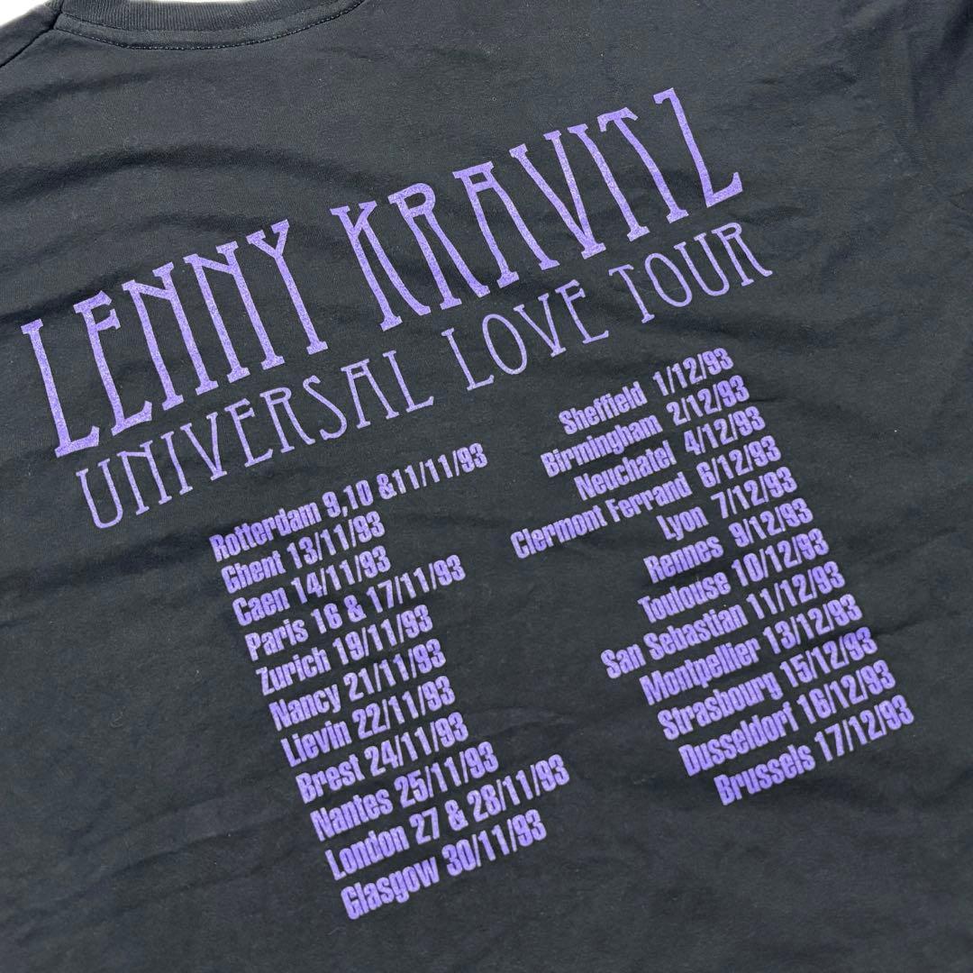 Lenny Kravitz Tシャツ 1993 UNIVERSAL LOVE