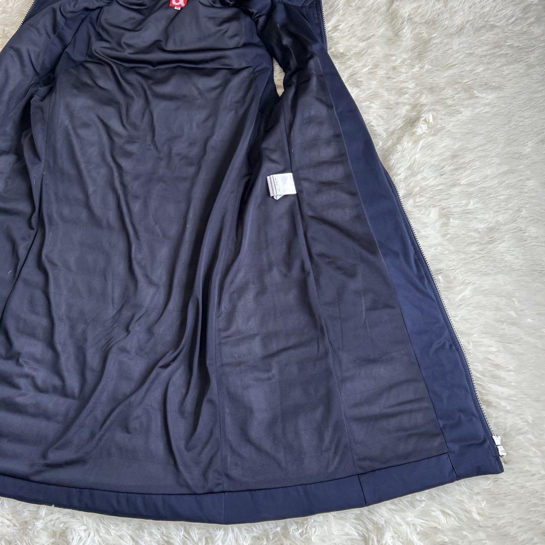 アルチビオ 中綿ダウン ワンピース ファー付き ウエストベルト 38