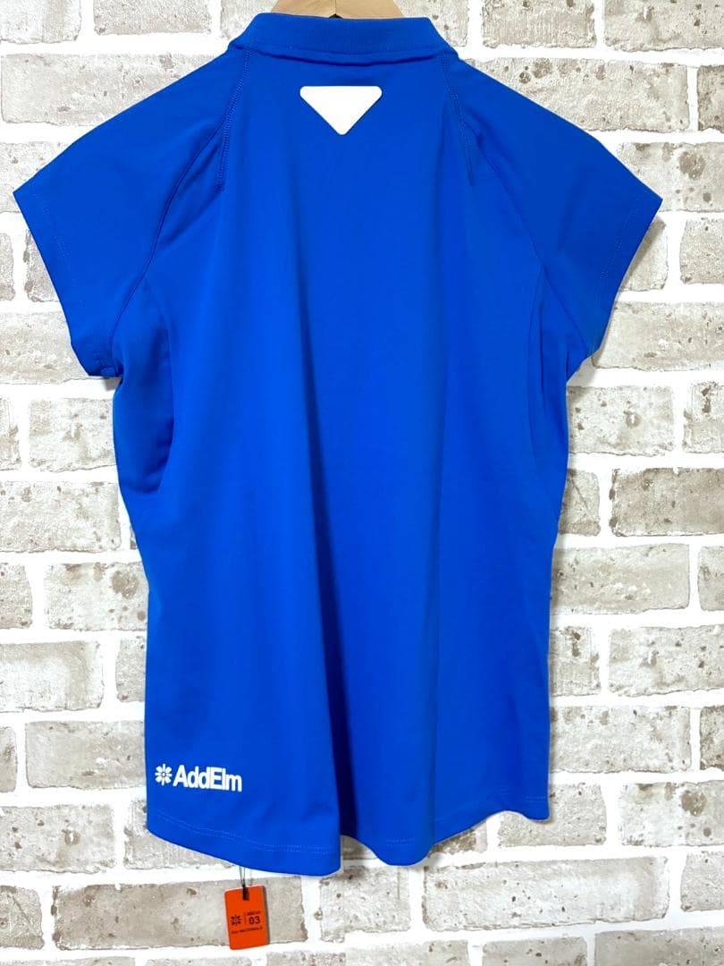 【新品】ユナイテッドアローズ ゴルフ レディース 半袖 ジップシャツ Mサイズ