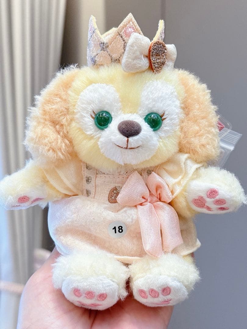 お顔厳選❗️上海ディズニー　バースデー　クッキーアン肩のせ➕ぬいぐるみSS