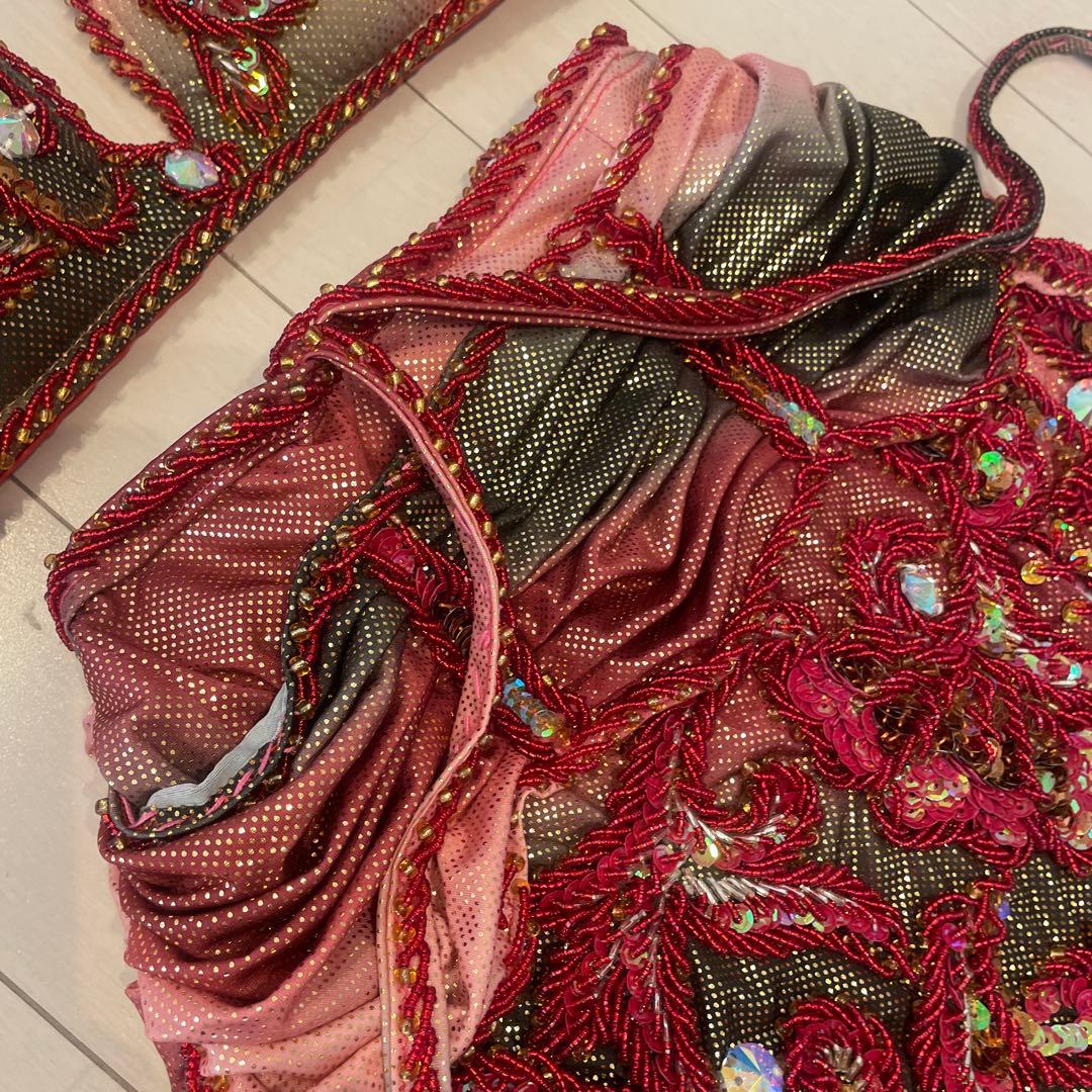 早い者勝ち❤️ベリーダンス オリエンタル衣装　セットアップ Ｌ