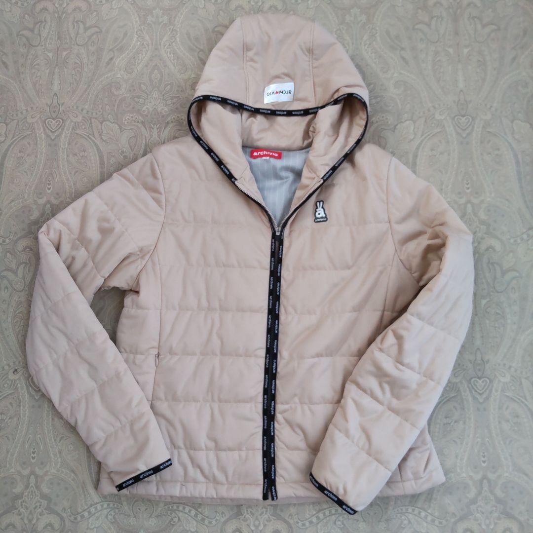 archivio フード付きベージュジャケット 38 M 新品・未使用