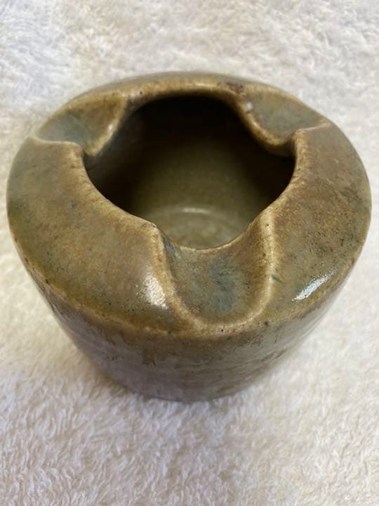 #希少陶器河合寛次郎高橋一智作飛辰砂紬灰落　超レア品