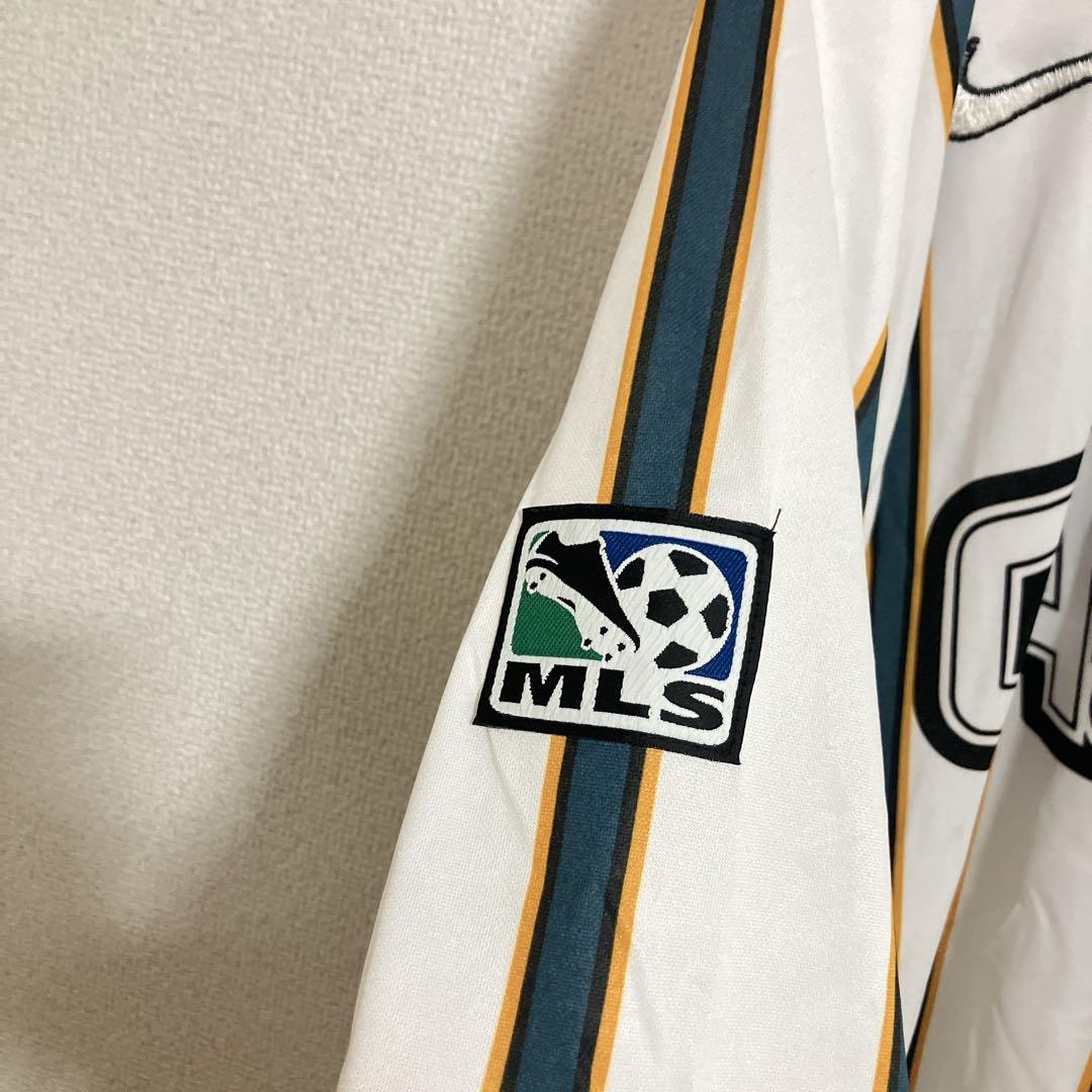 【新品タグ付】90sNIKEナイキ　ロサンゼルスギャラクシー　ユニフォーム　L