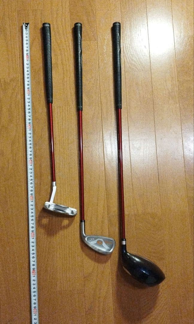 IGNIO イグニオ ジュニアゴルフクラブセット グラブ3本 バッグ 6〜8歳用