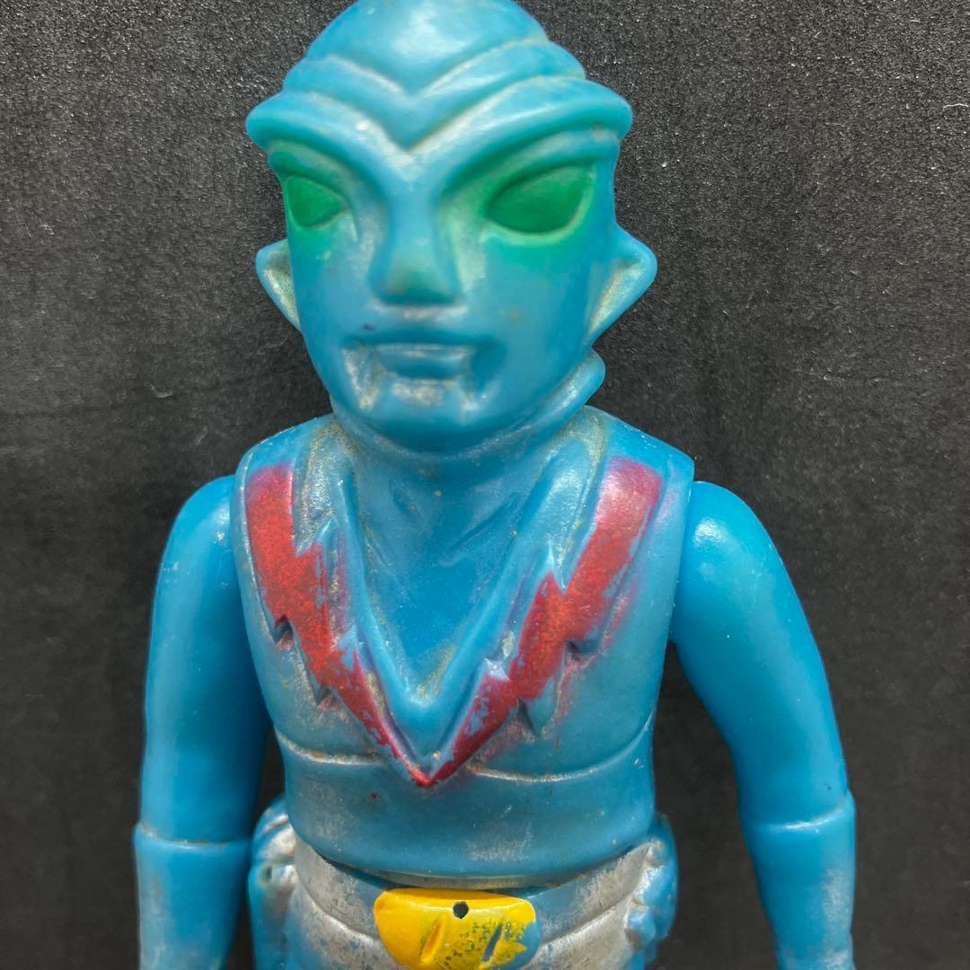 流星人間ゾーン 無版権 パチ ソフビ 当時物