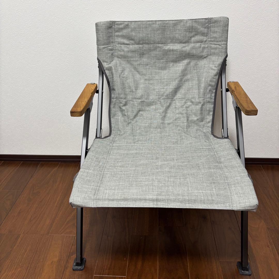  peak 65周年 ローチェア ショート　メランジグレー　1脚
