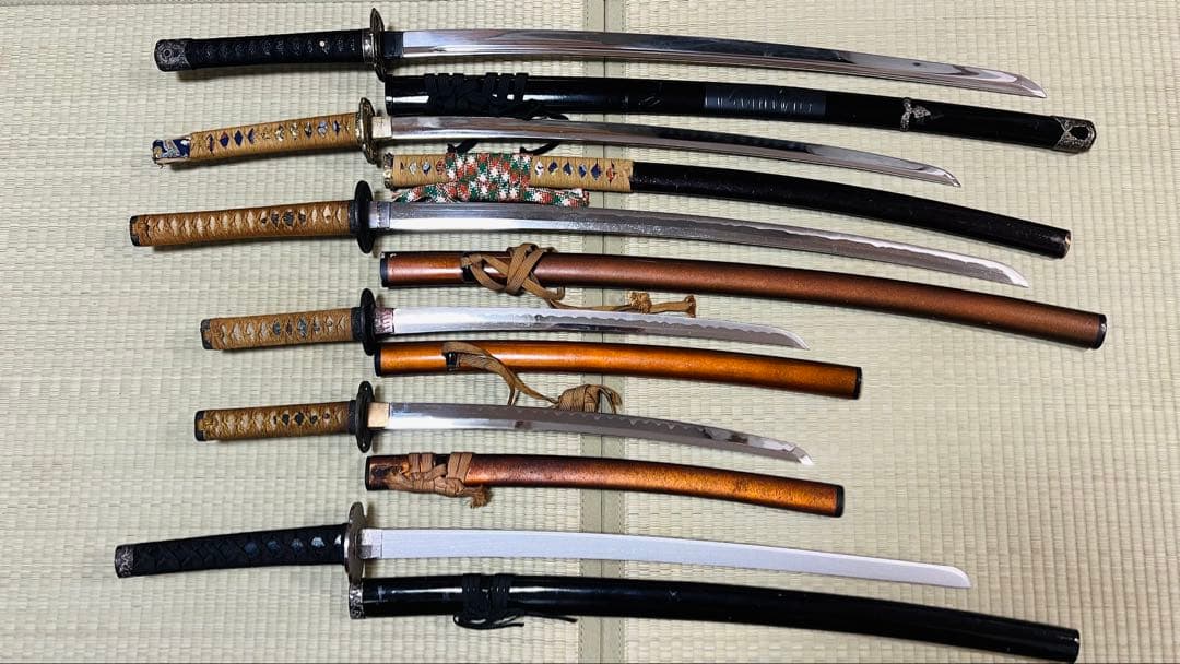 模造刀 6振り まとめ売り限定 格安 パーツ取り 資料 ジャンク251013-1