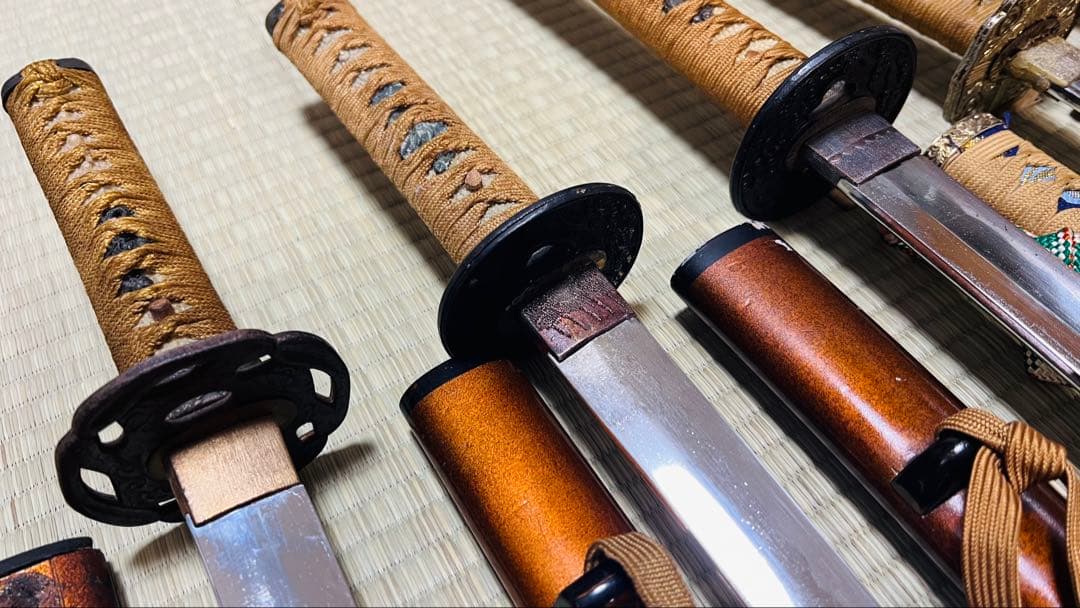 模造刀 6振り まとめ売り限定 格安 パーツ取り 資料 ジャンク251013-1