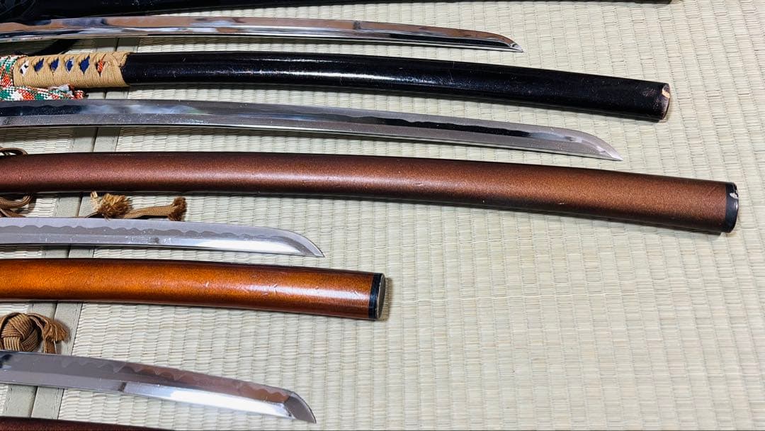 模造刀 6振り まとめ売り限定 格安 パーツ取り 資料 ジャンク251013-1