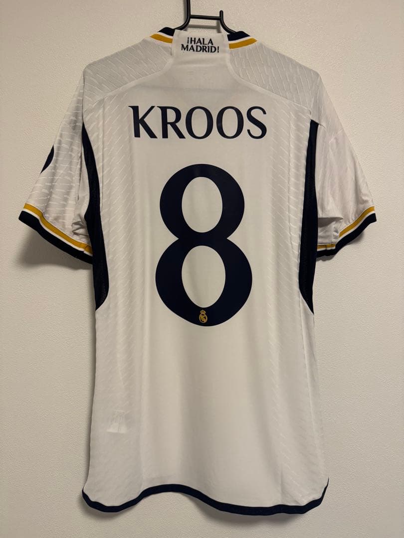 正規品レアルマドリード トニクロース　23/24 オーセンティック ユニフォーム