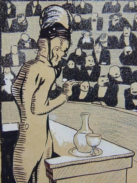 フアン・グリス、「Precaution Feministe」、海外版超希少レゾネ