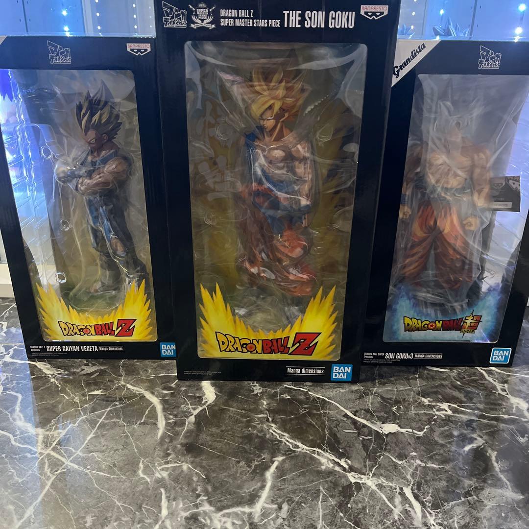 ドラゴンボール　マンガディメンションズ　3体セット　SMSP グランディスタ
