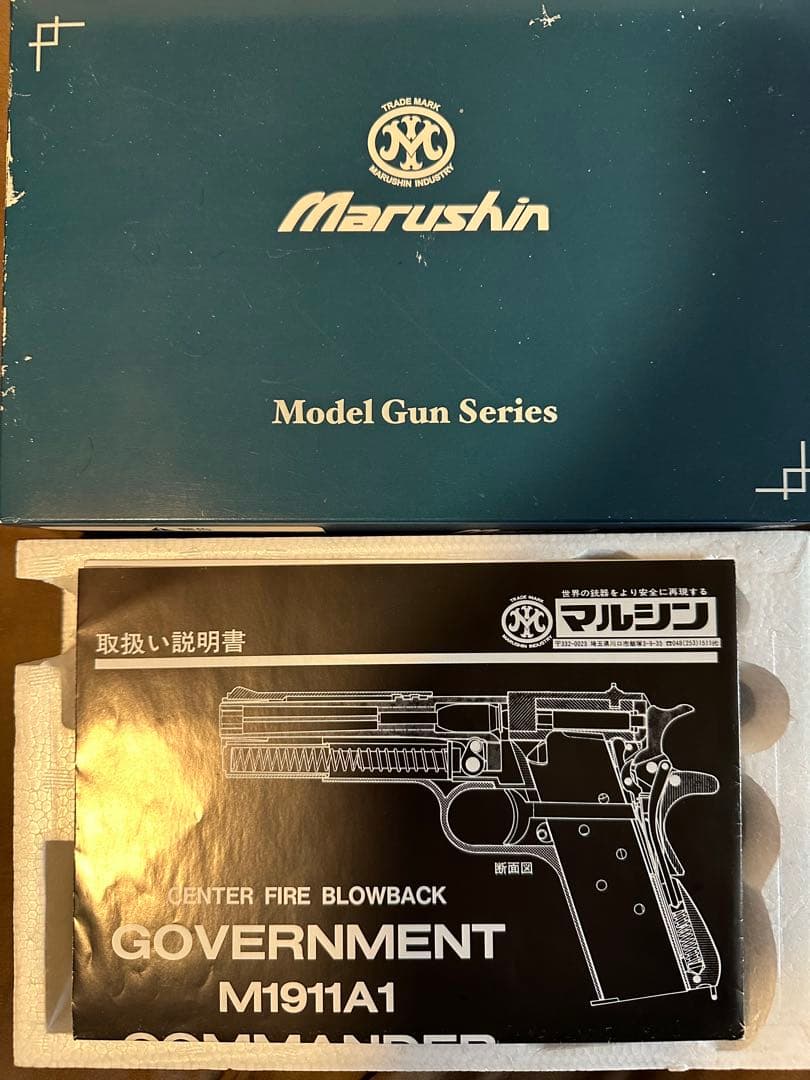 マルシンCOLT コンバットコマンダー .45モデルガン