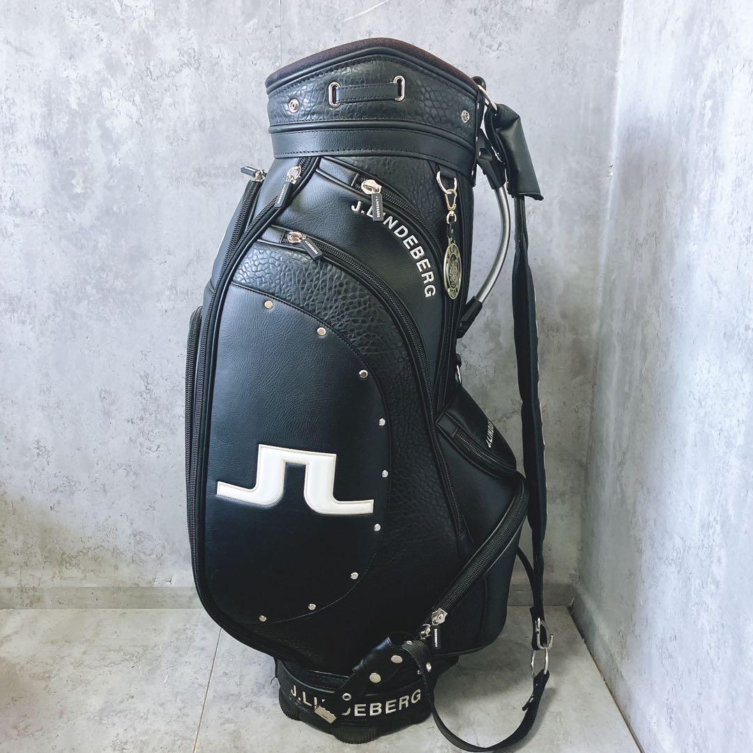 【希少】J.LINDEBERG 3点式キャディバッグ 20周年記念モデル