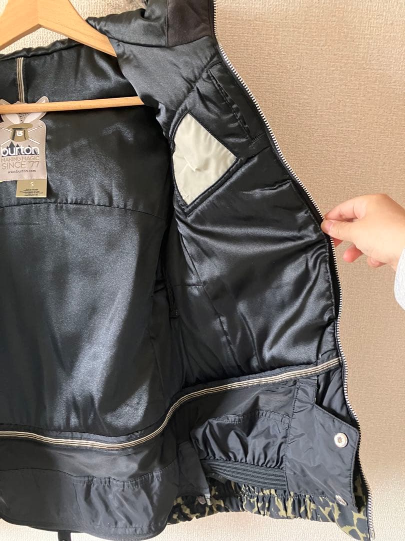 BURTON レディース スノーボードウエア 上下 グローブ付き