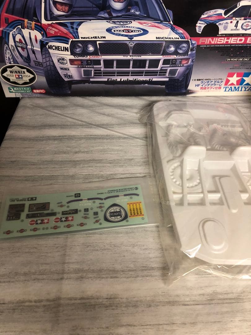 もりっぺ様　タミヤ　ランチアデルタ　ラジコン
