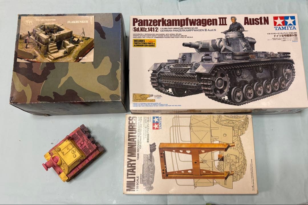 1/35 ドイツ軍もの　未組立品ほか