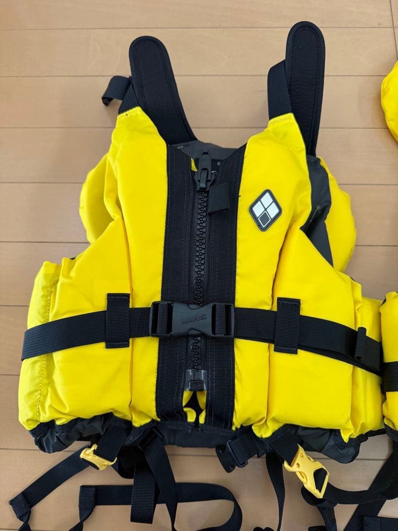 モンベル キッズ ライフジャケット 2点セット