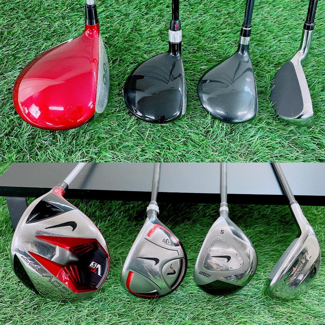即コースデビュー　ナイキ 初心者 ゴルフクラブ フルセット 12本 N2483