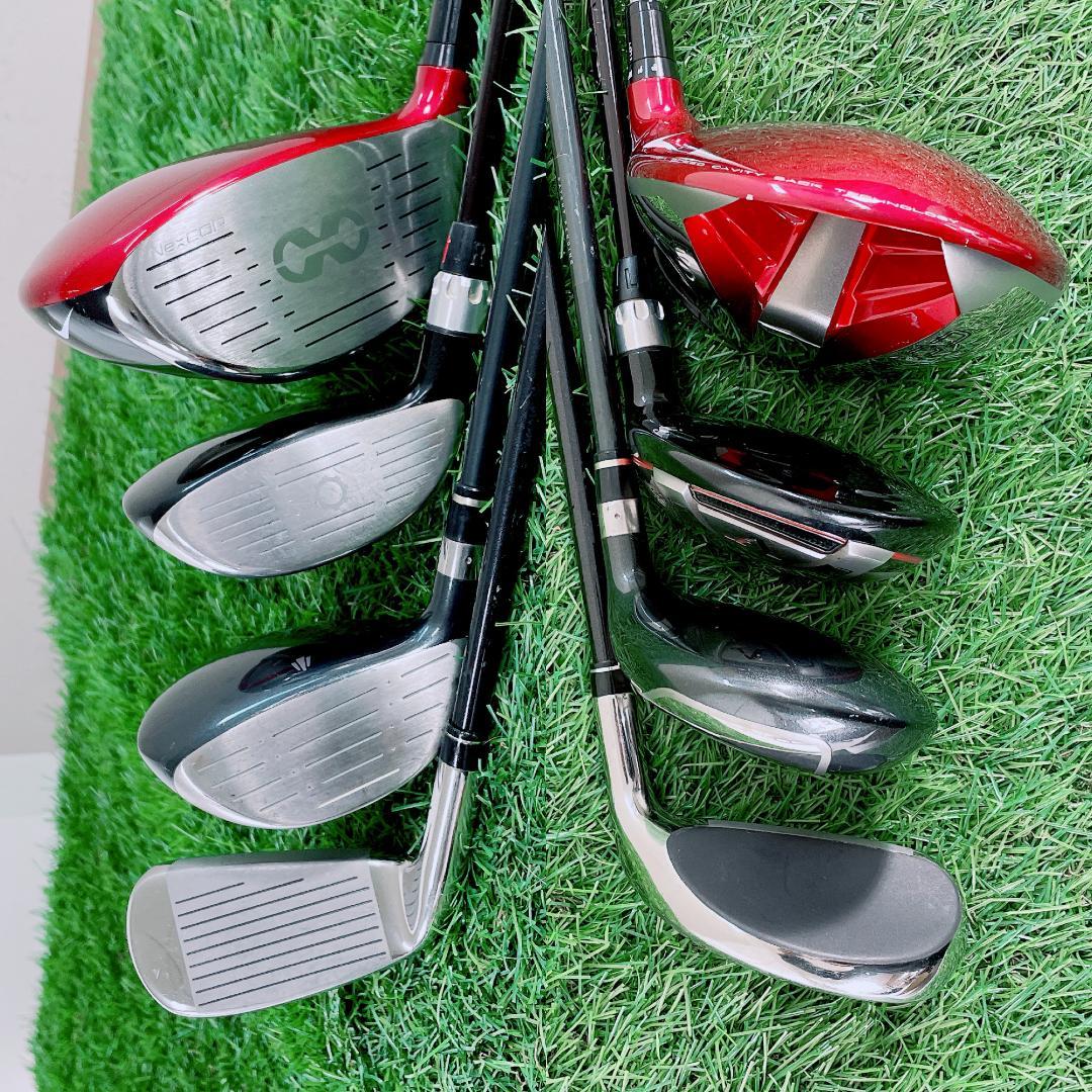 即コースデビュー　ナイキ 初心者 ゴルフクラブ フルセット 12本 N2483