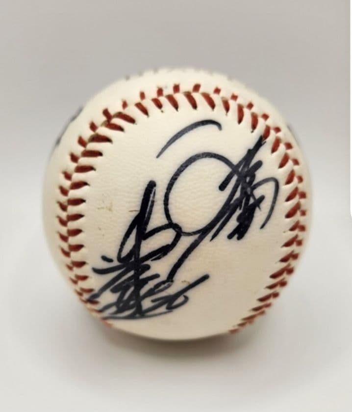 読売ジャイアンツ レジェンドサイン入りボール（王・長嶋・江川・西本聖)観賞用