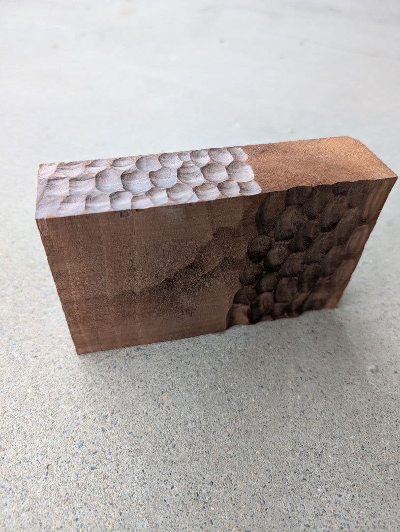 ウォールナット材 オブジェ