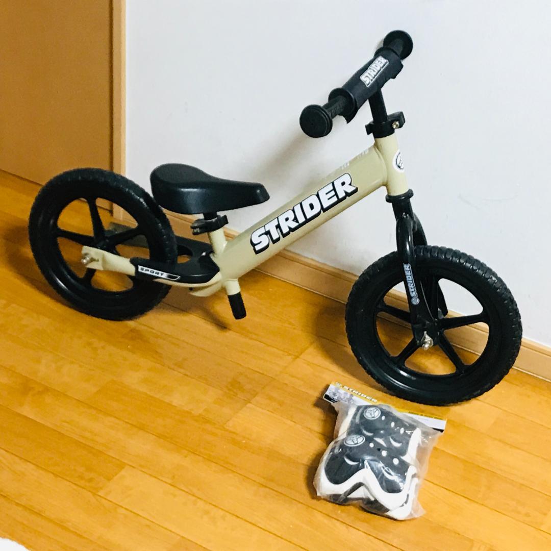 ストライダー スポーツ　限定カラー　サファリ　プロテクター付き　STRIDER