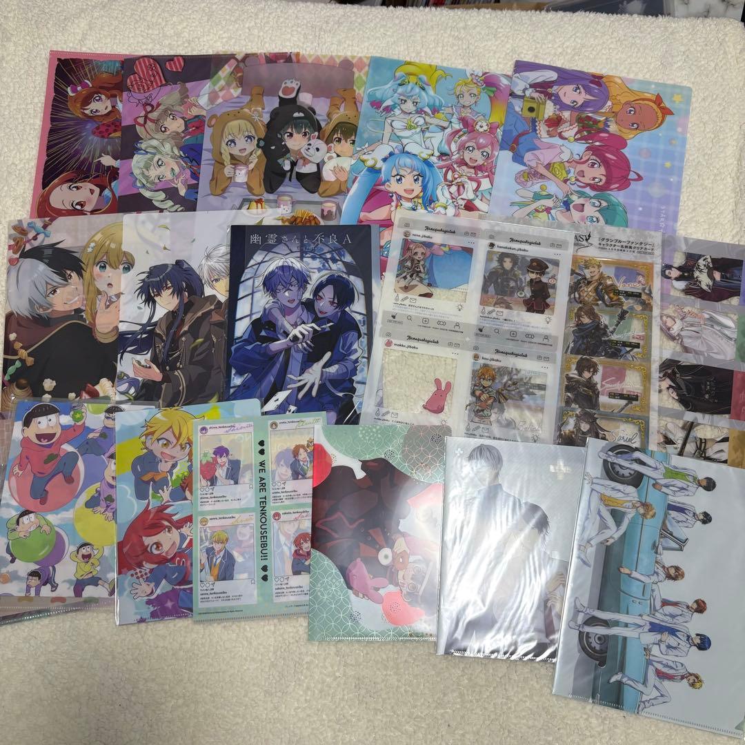 クリアファイル ポスター 特典 付録 まとめ売り 160枚以上