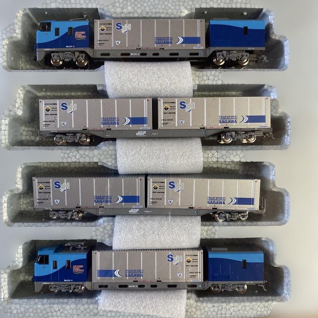 おまけ付　KATO M250系スーパーレールカーゴ(新デザインコンテナ) フル編