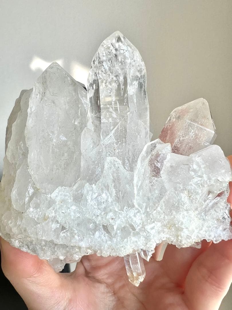 祝春節✨AAAAA宝石質マニハール 天空に浮かぶクリスタル神殿✨ルチル入天使の翼