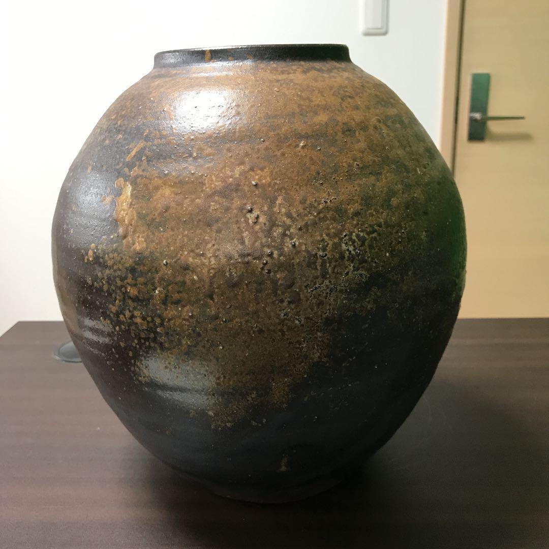 備前焼 花瓶 壺 稗田茂硫先生