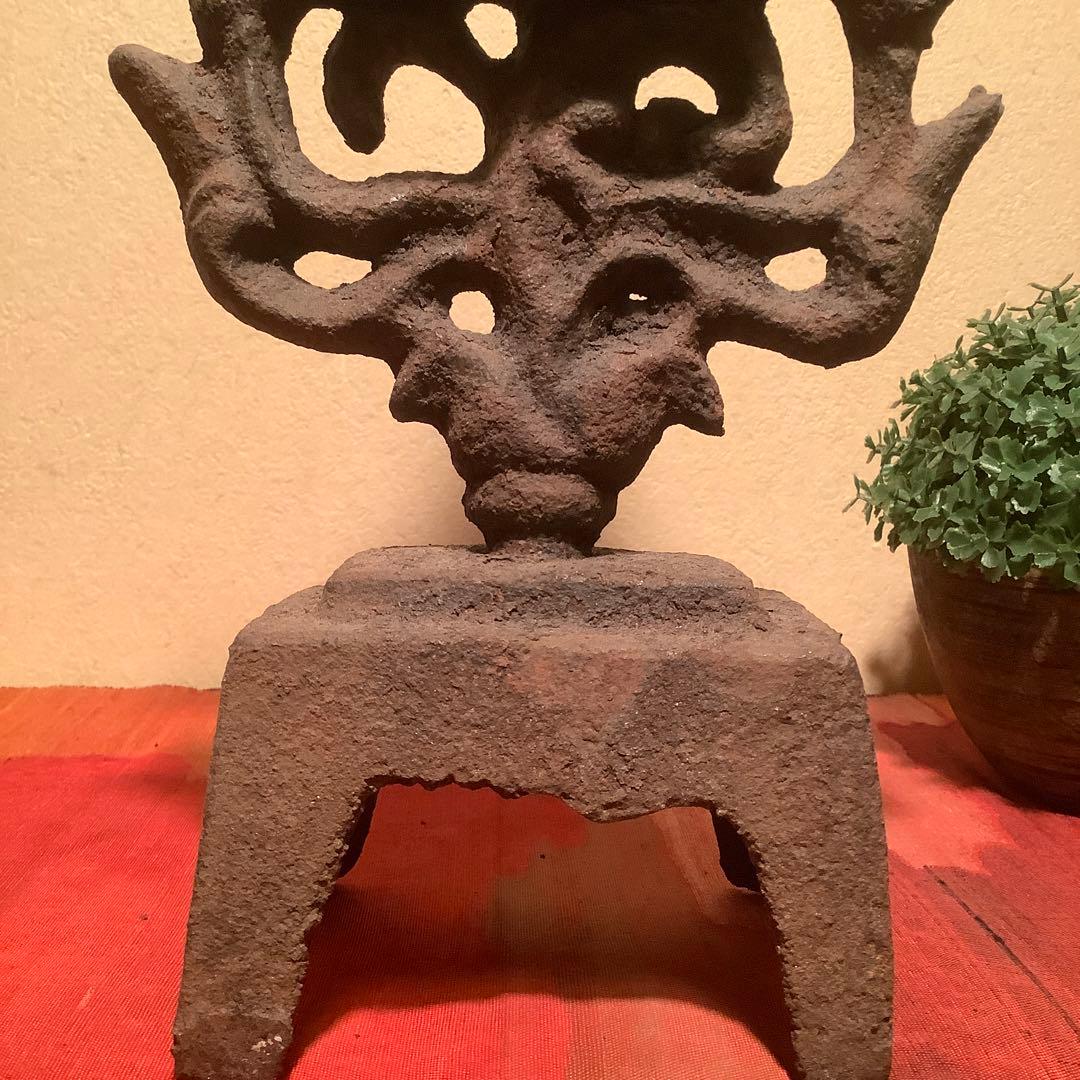 朝鮮・高麗仏「釋迦摩尼像古鉄仏」朝鮮三国・高句麗・百済・新羅・古鉄発掘仏