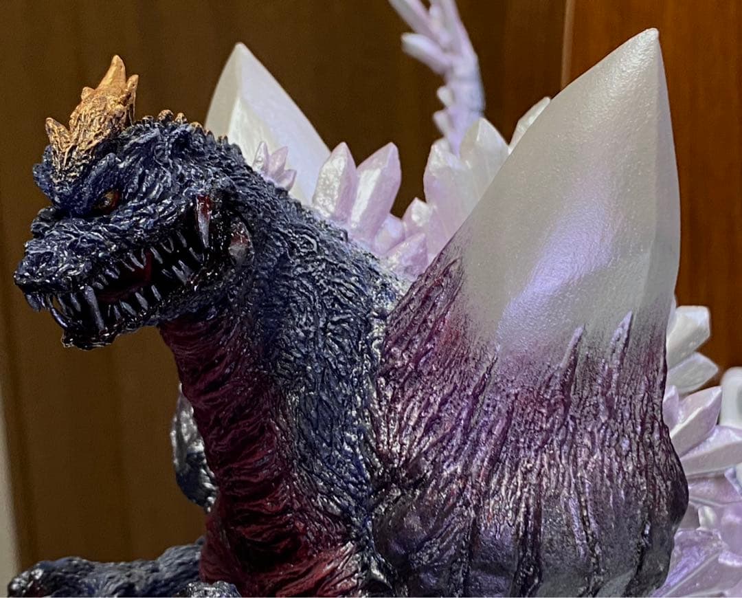 海洋堂 スペースゴジラ レジンキャストキット完成品 原型製作 酒井ゆうじ