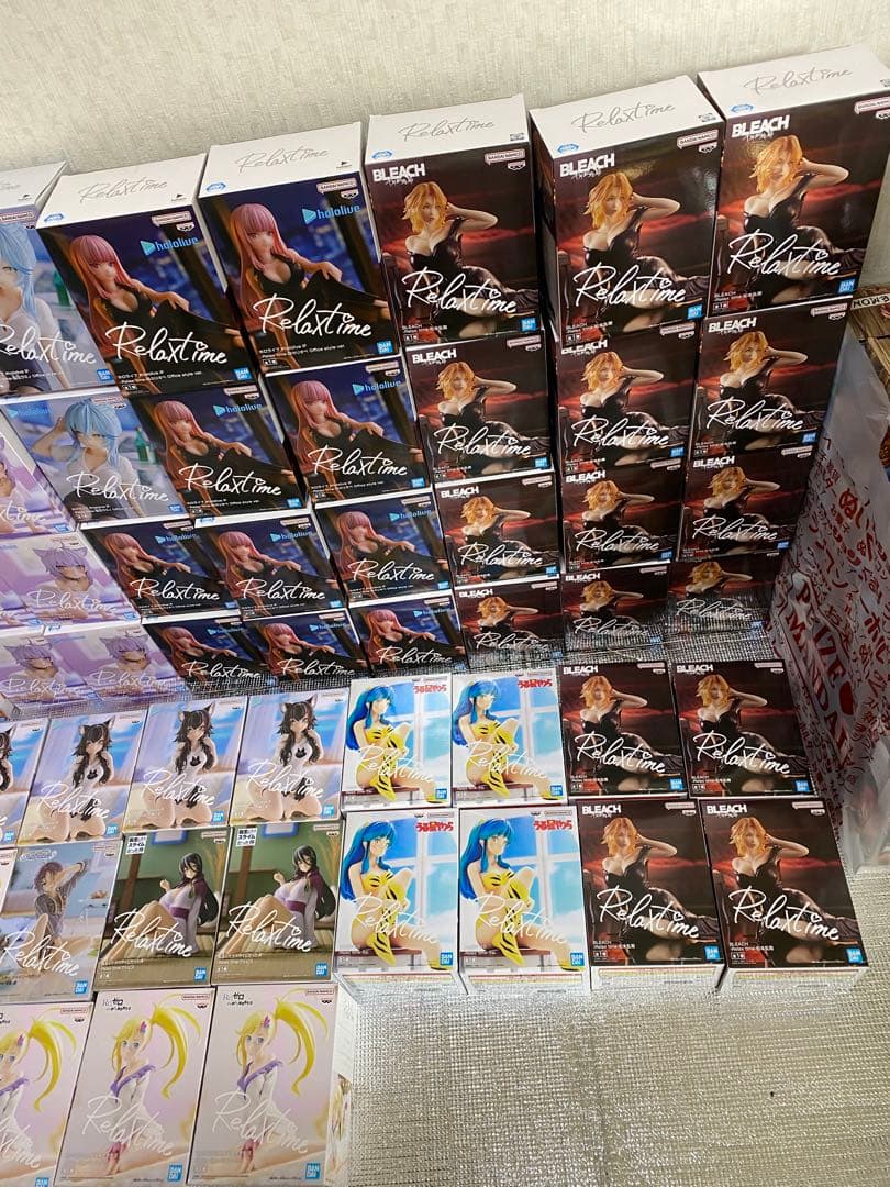 ホロライブ　BLEACH うる星やつら　126個　大量　リゼロ　転スラ　など