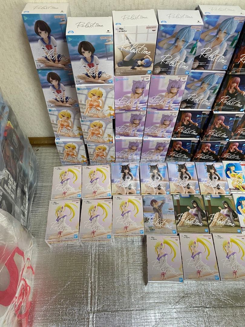 ホロライブ　BLEACH うる星やつら　126個　大量　リゼロ　転スラ　など