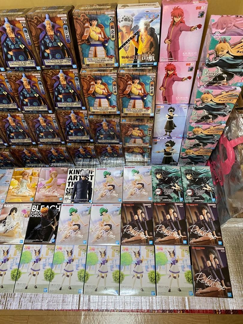 ホロライブ　BLEACH うる星やつら　126個　大量　リゼロ　転スラ　など