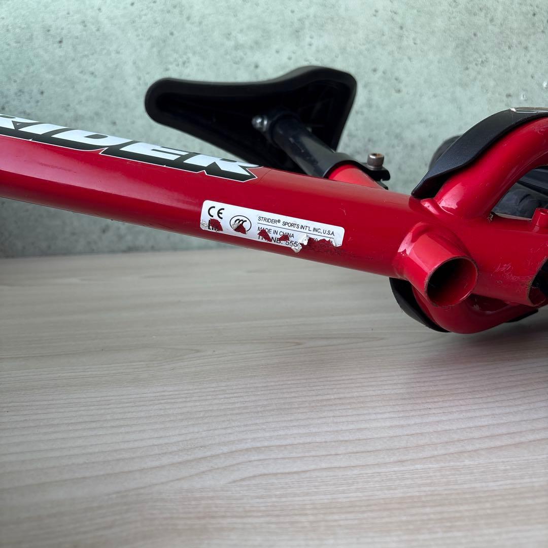 ゆ*き様 STRIDER 12 バランスバイク スポーツ レッド　日本正規品