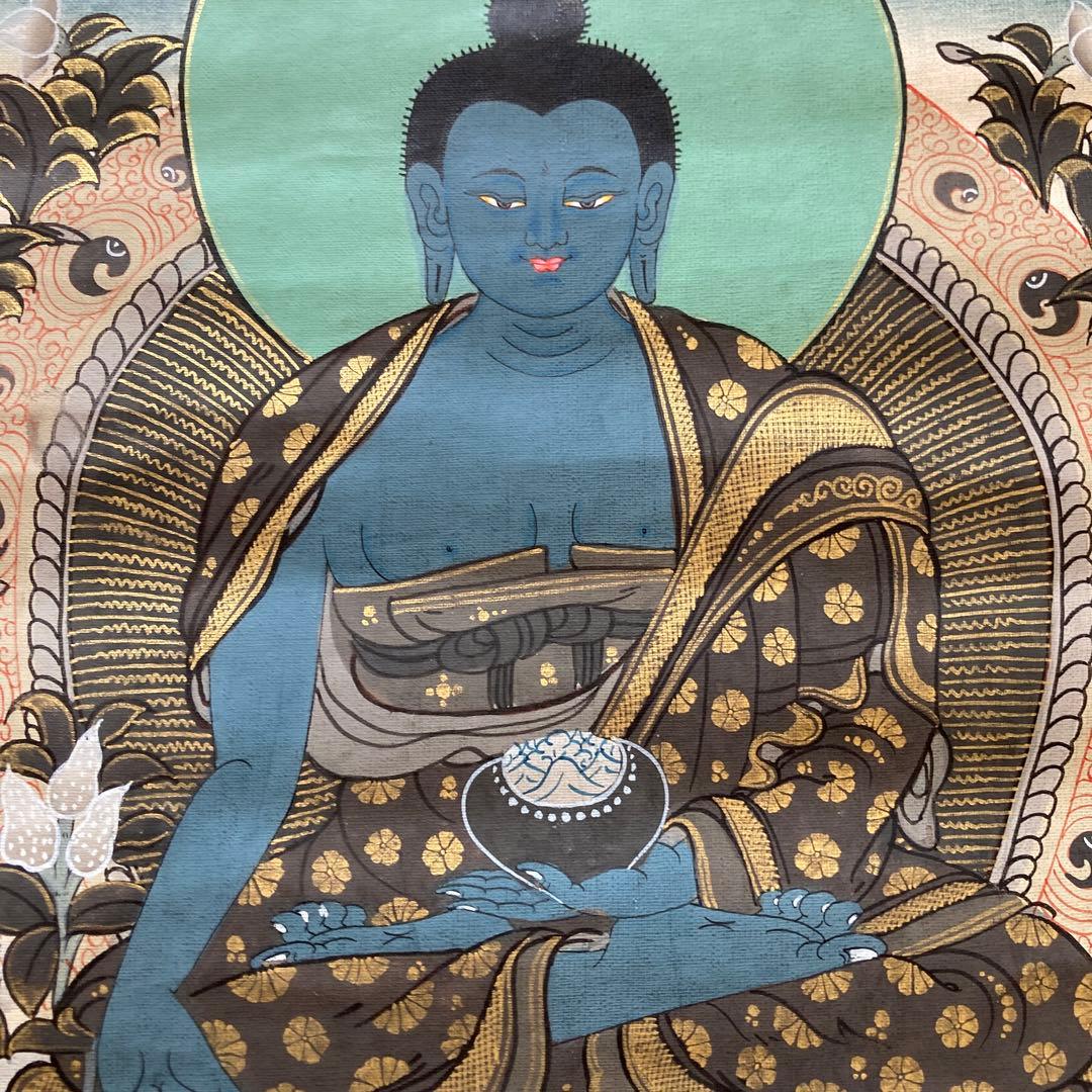 タンカペイント　釈迦牟尼仏陀