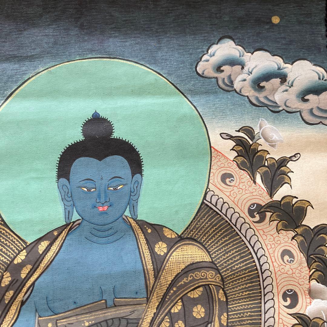 タンカペイント　釈迦牟尼仏陀