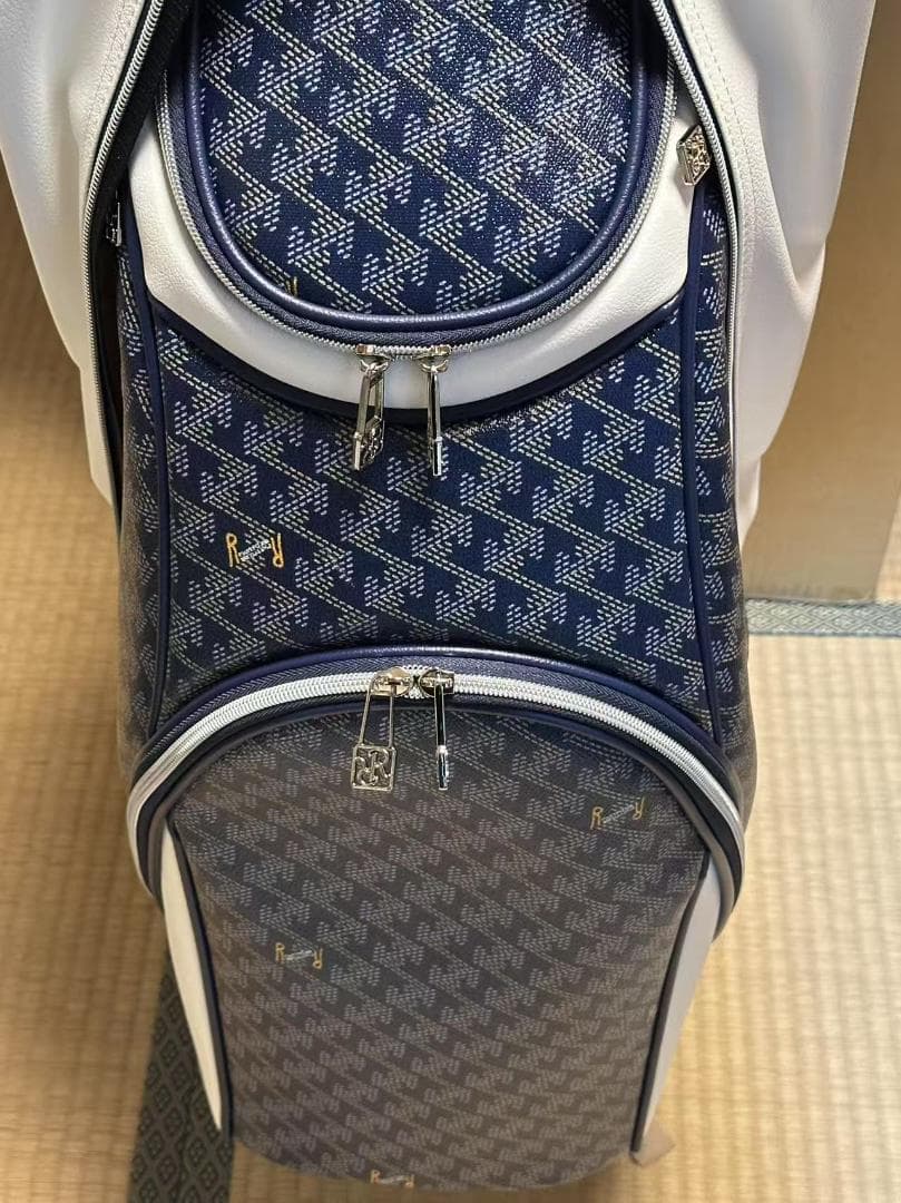 Resurrection オリオラ No.4 キャディバッグ ネイビーブルー