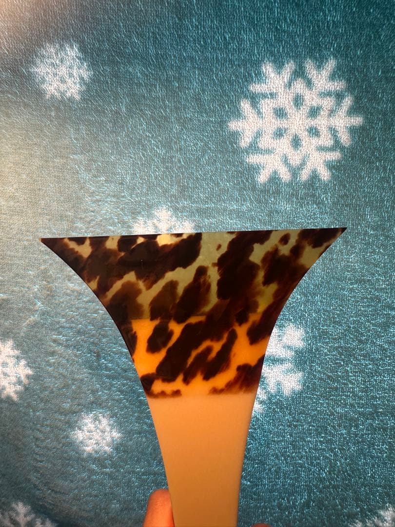 今週限定値下げ【ほぼ新品・最高級】地歌三味線鼈甲撥　上質本鼈甲　一枚甲手造り品