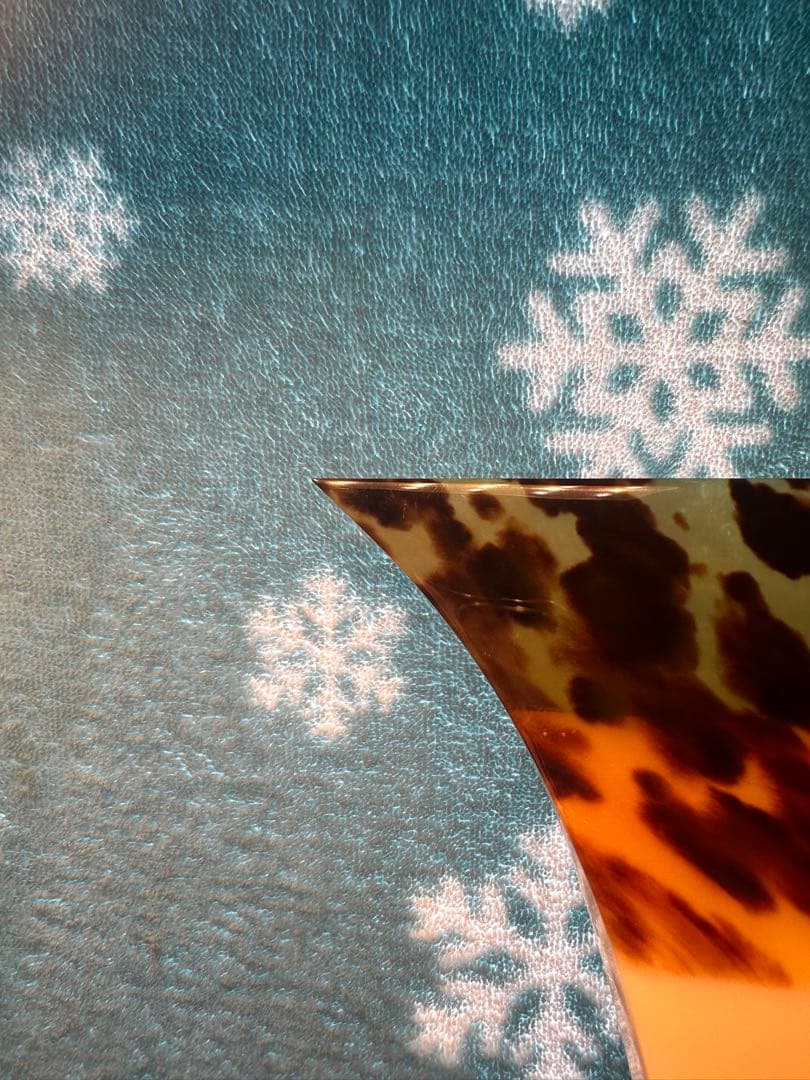 今週限定値下げ【ほぼ新品・最高級】地歌三味線鼈甲撥　上質本鼈甲　一枚甲手造り品