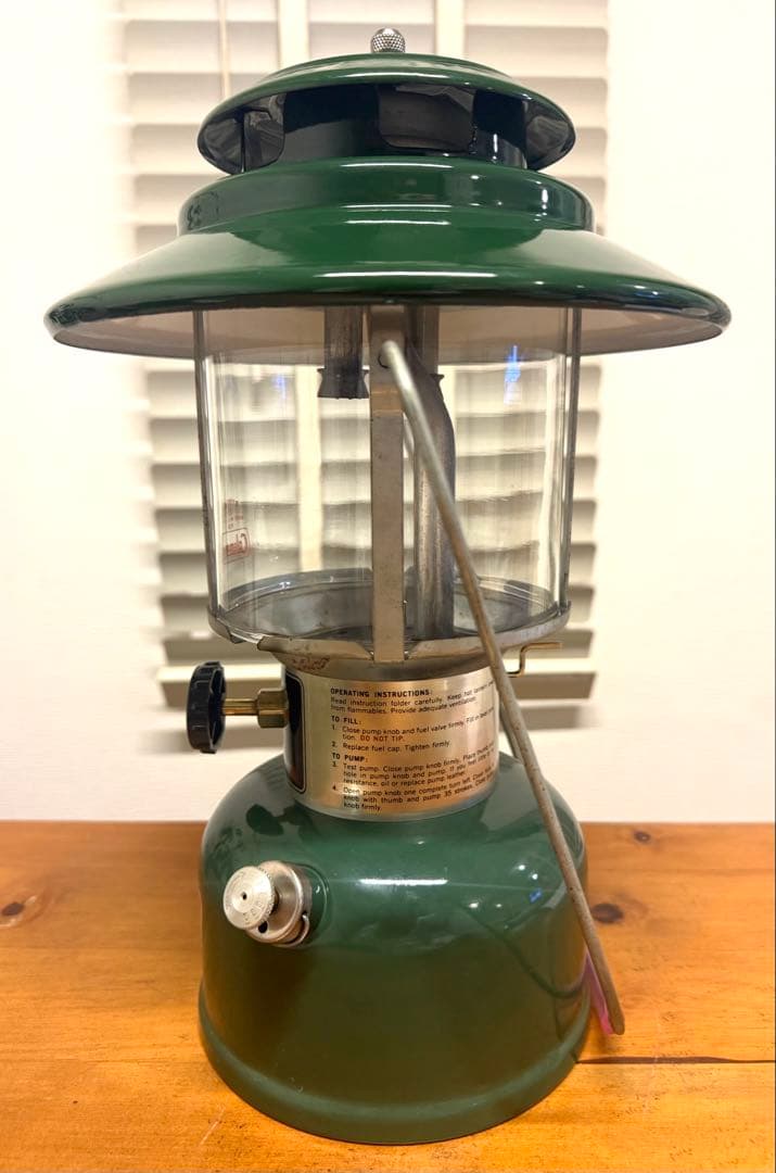 【極美品】コールマン：228Hツーマントルランタン（1974年11月製）