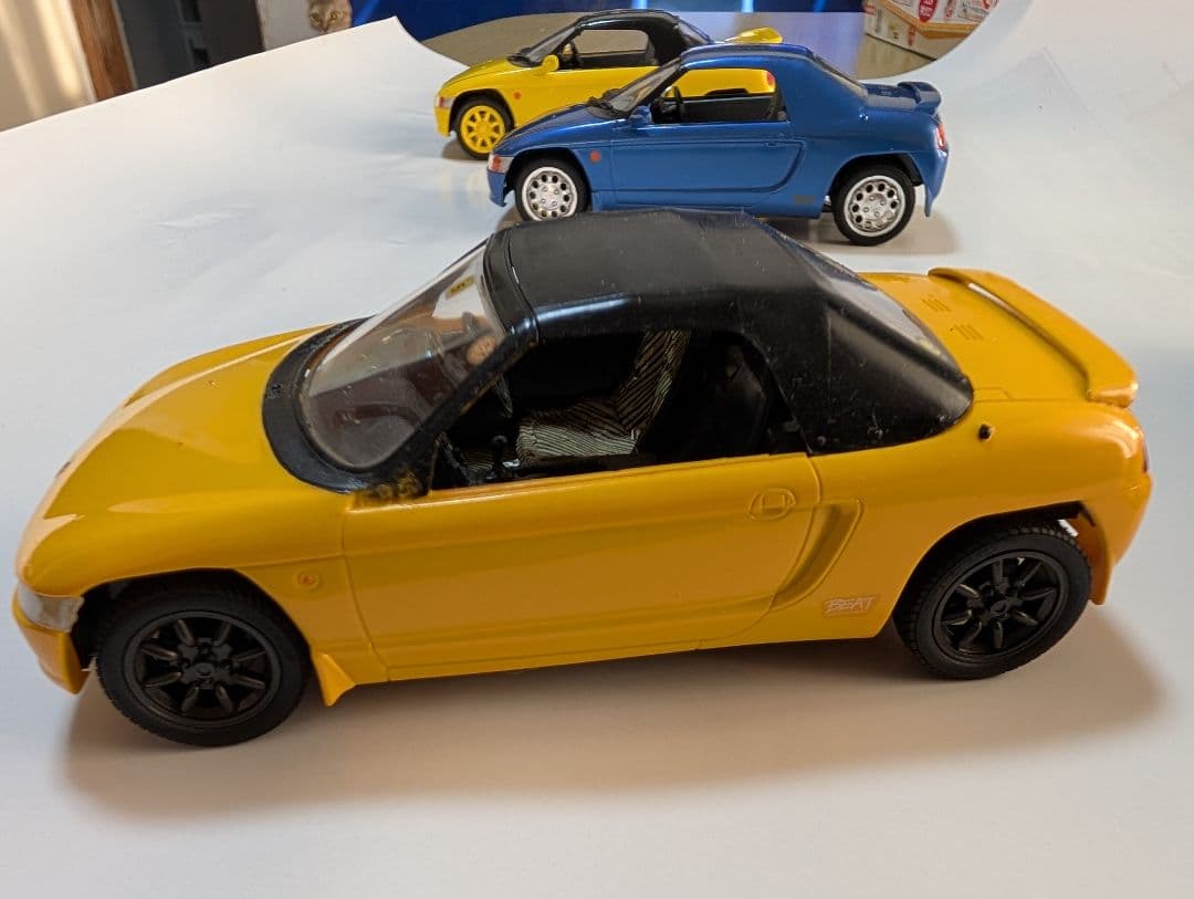ホンダビート1/24完成品の4台セットジャンク