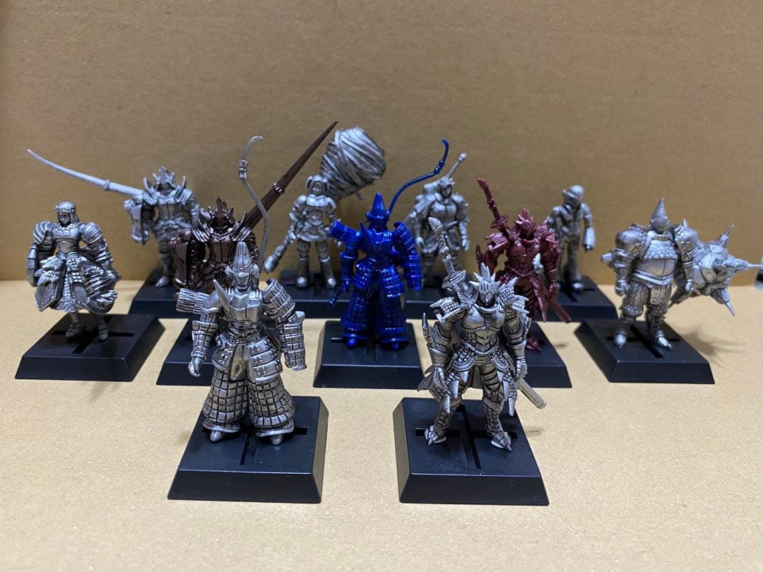 ［激レア］モンスターハンターコレクション　 メタルフィギュア　11体