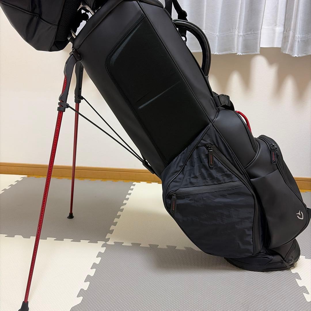 ベゼル キャディバック VESSEL 黒赤