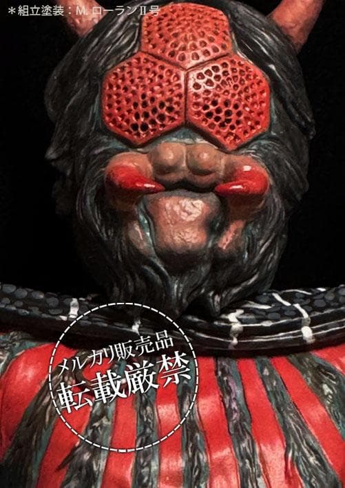 ★ビリケン商会　蜘蛛男【ソフビキットの完成品】