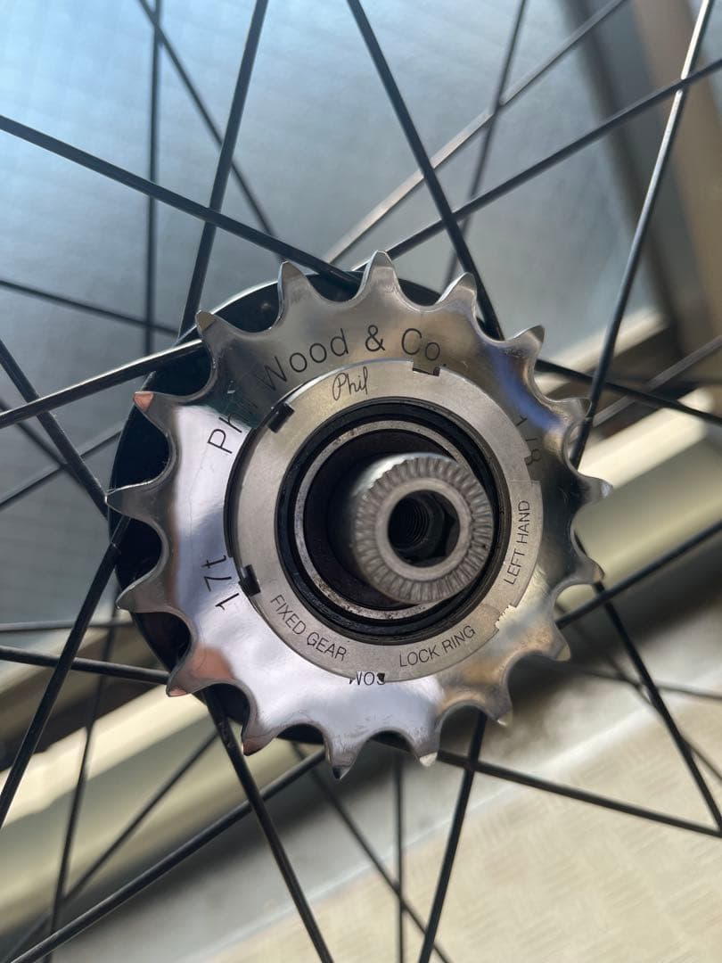 前後ホイール ハブ コグ&ロックリング セット philwood