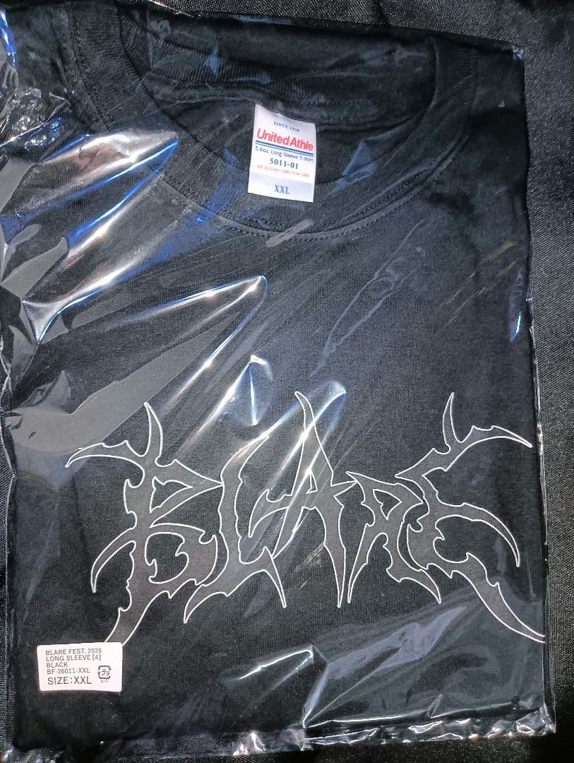 BLARE FEST 2026 ロンT4 XXL ブレアフェス coldrain